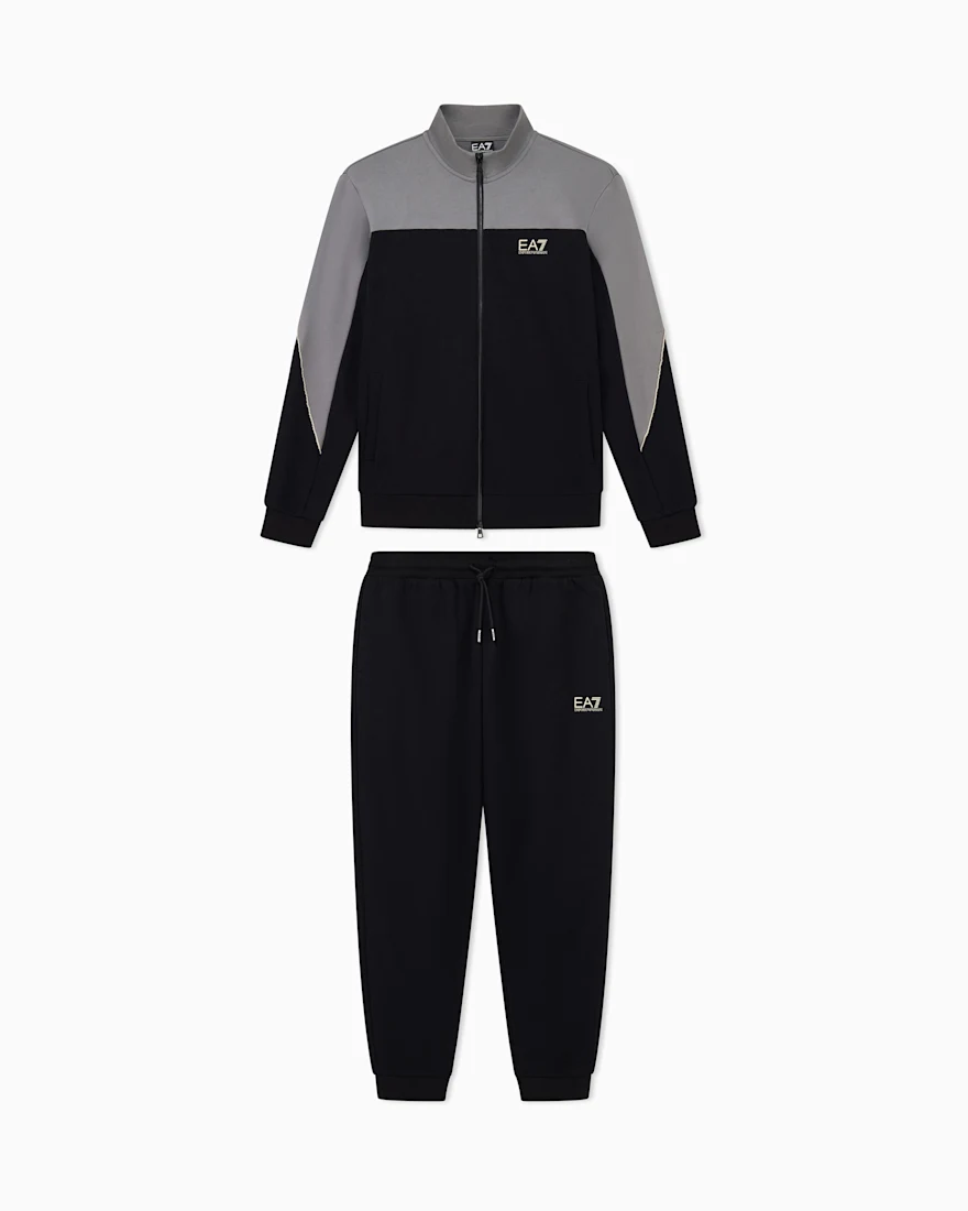 Спортивний костюм EA7 regular fit з бавовни
