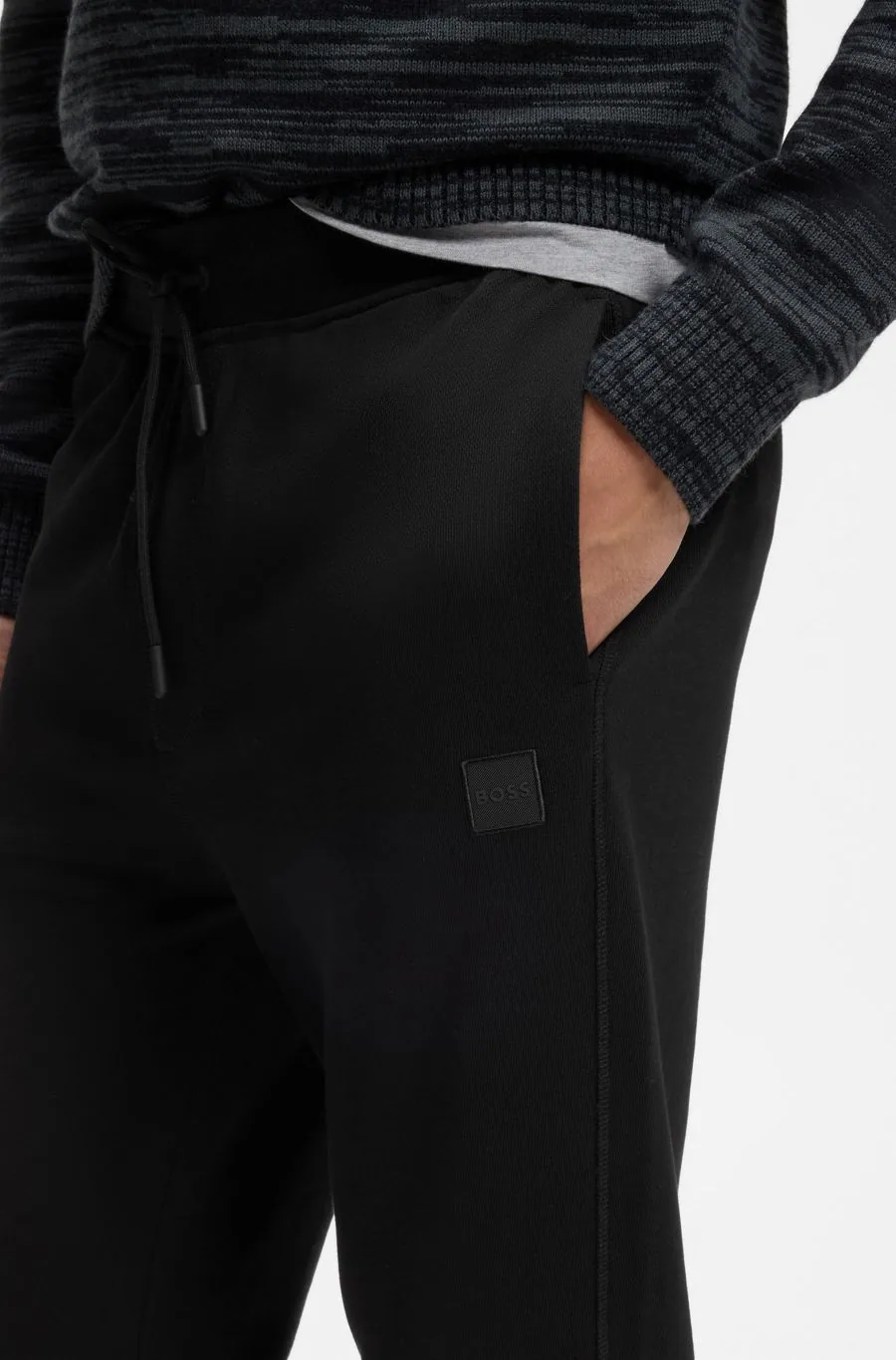 Спортивний костюм Hugo Boss з логотипом з бавовни — фото 2