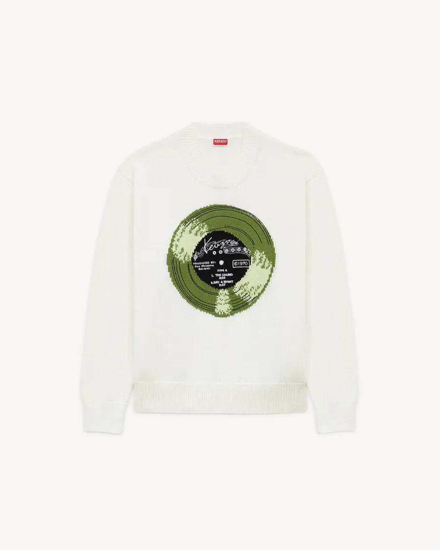 Светр Kenzo з вишивкою з бавовни